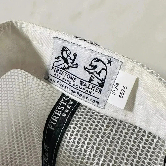 Firestone Walker Brewing Company Trucker Hat Adjustable Mesh Snap - Picture 8 of 8